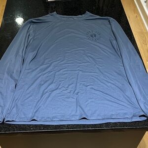 Hang Ten Blue Long Sleeve Swim Shirt